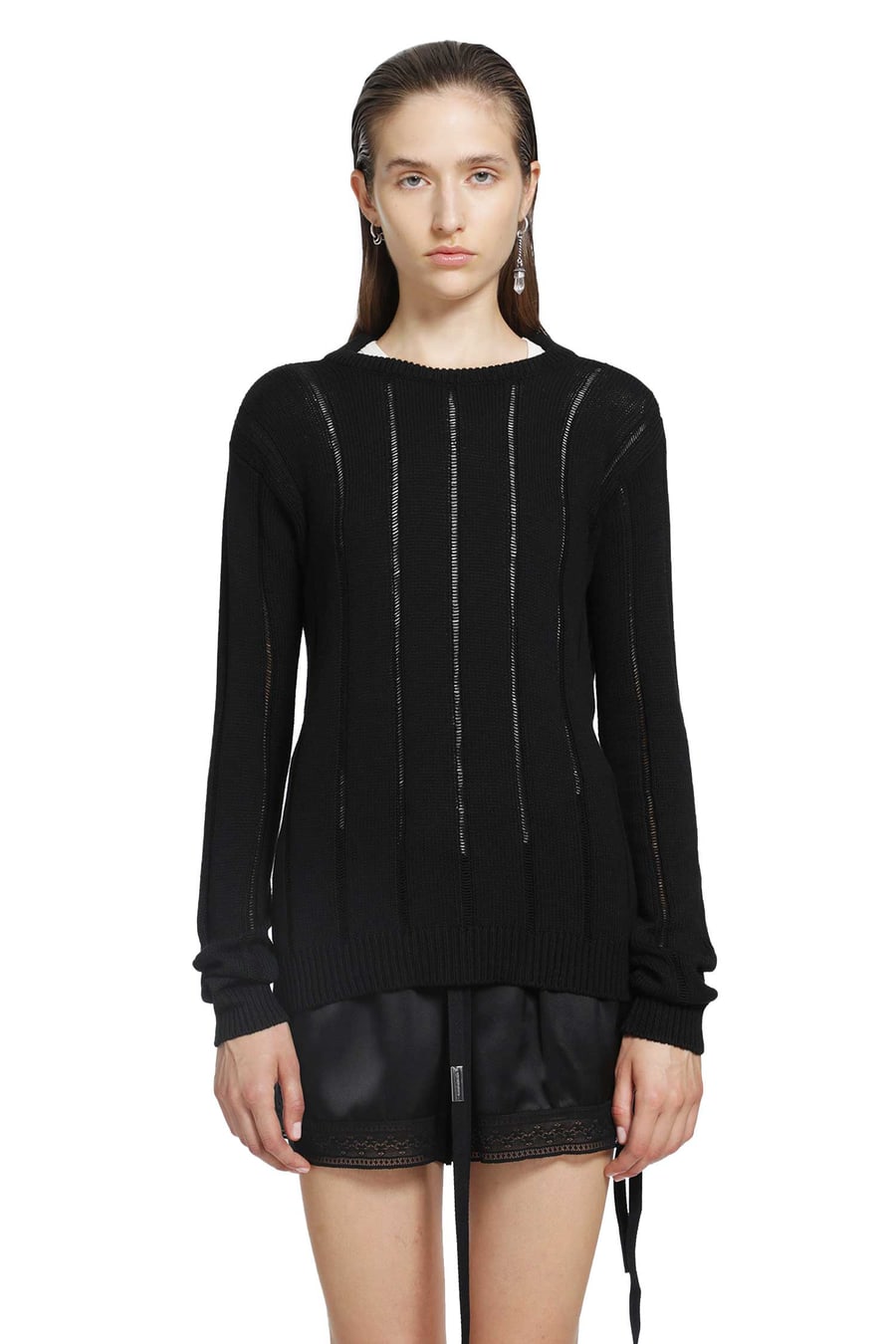 Ann Demeulemeester Nese Open Back Sweater, view 2