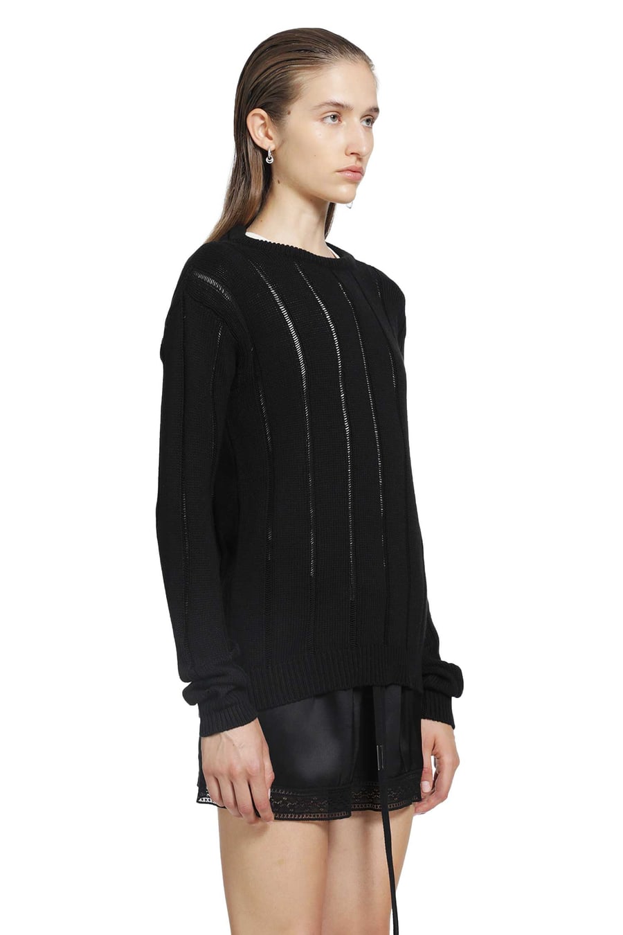 Ann Demeulemeester Nese Open Back Sweater, view 3