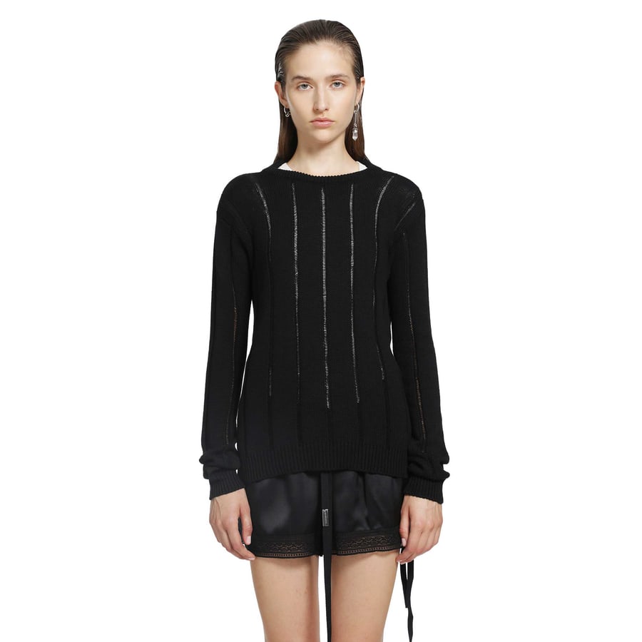 Ann Demeulemeester Nese Open Back Sweater, view 7