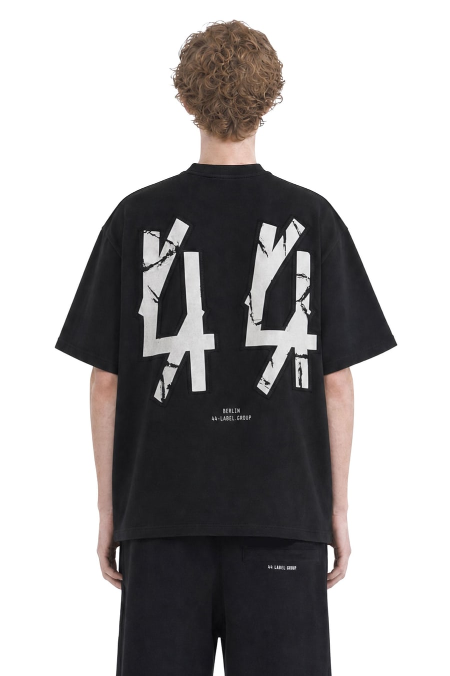 44 LABEL GROUP Slashed 44 t-Shirt, view 3