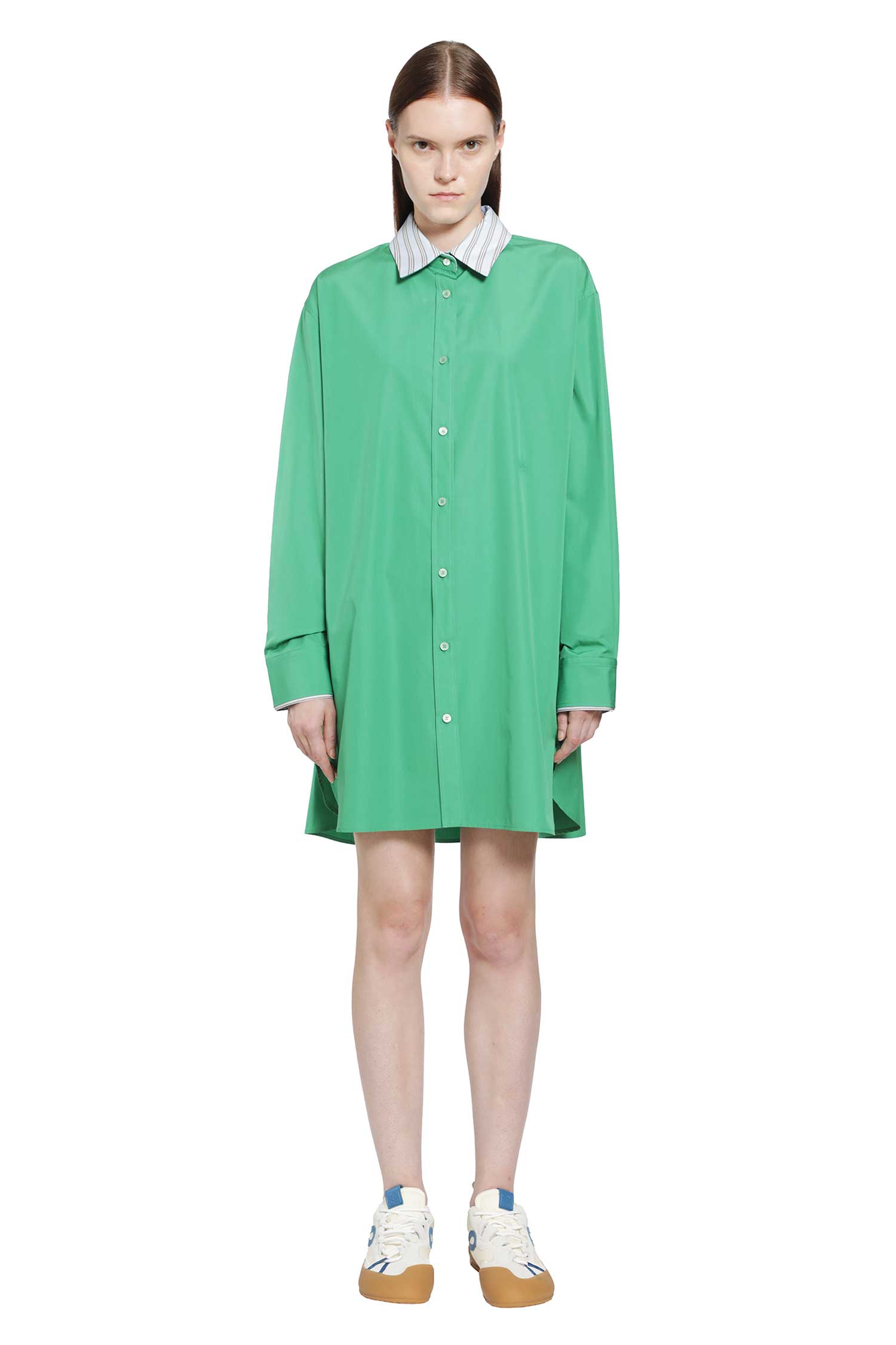 Loewe Shirt Dress in Cotton, view 2