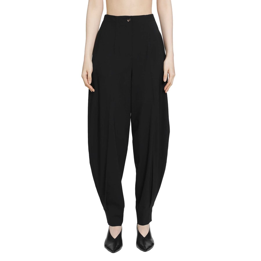 RETORI Stretch Wool Barrel Pants, view 7
