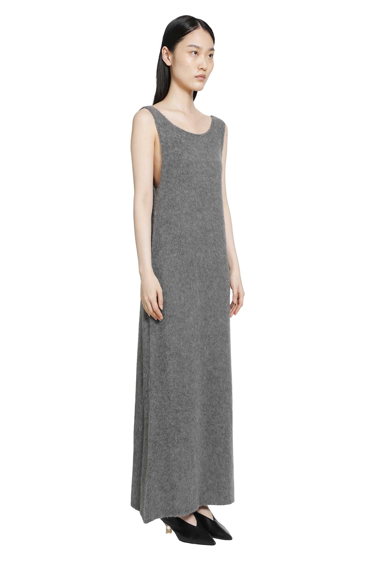 RETORI Brushed Cashmere Long Dress, view 2