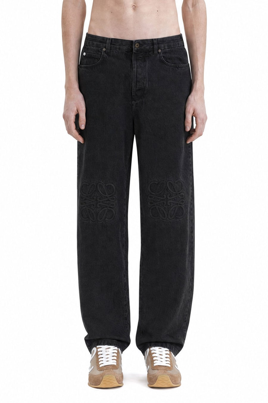 Loewe Anagram Baggy Jeans, view 2