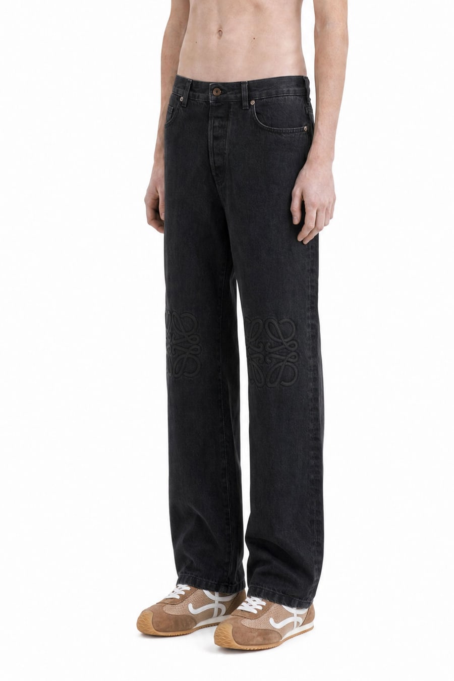 Loewe Anagram Baggy Jeans, view 3