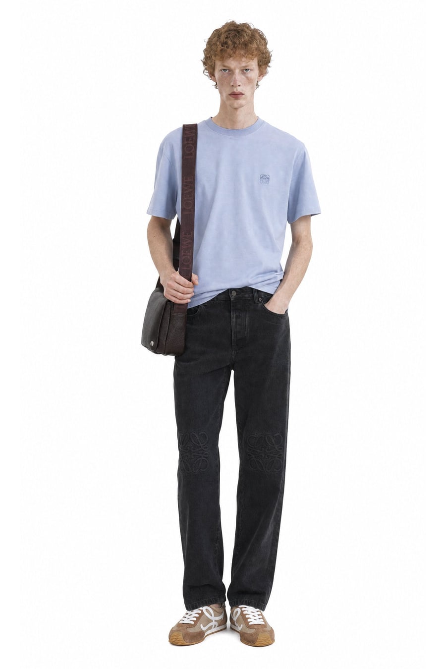 Loewe Anagram Baggy Jeans, view 5