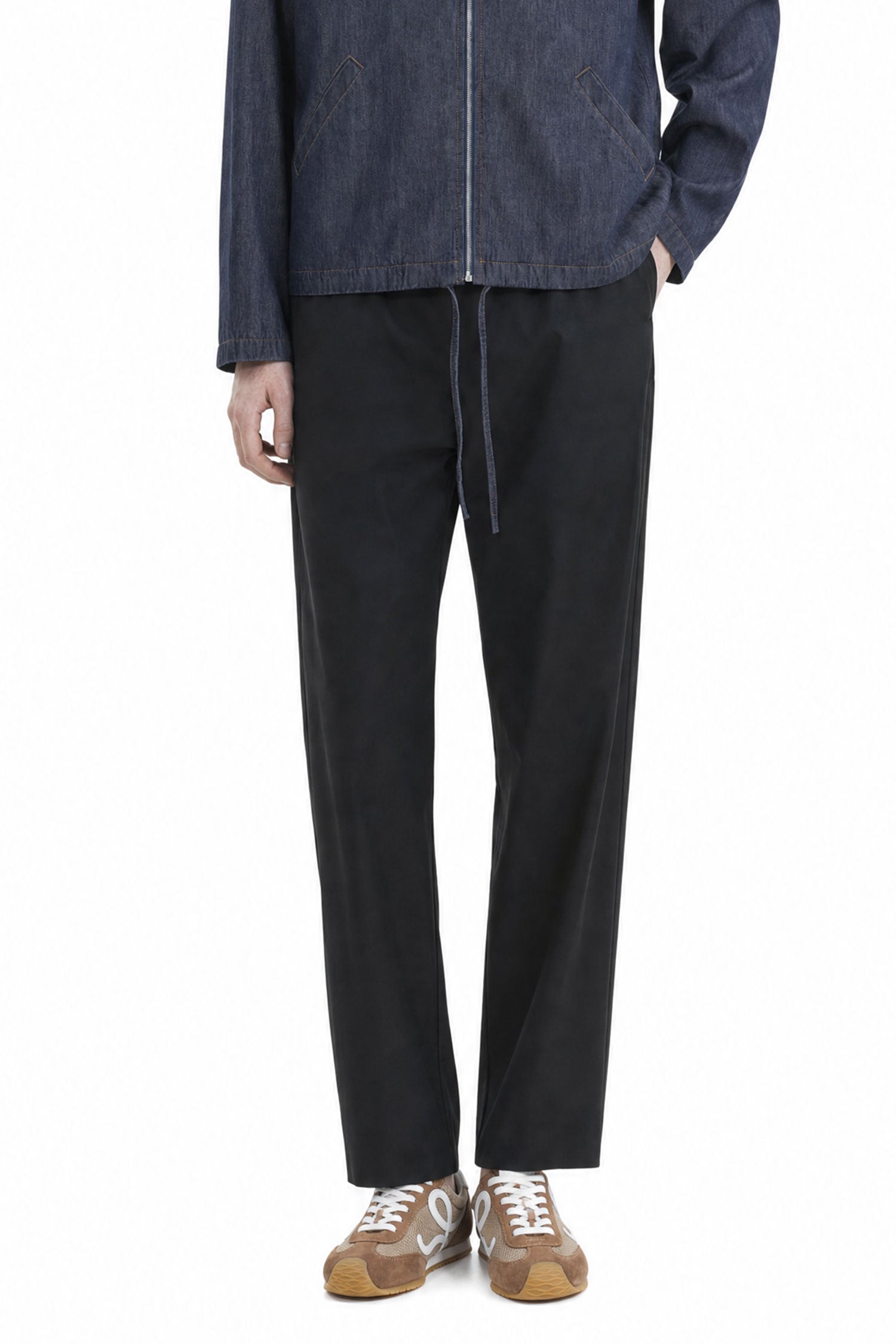 Loewe Drawstring Trousers in Wool