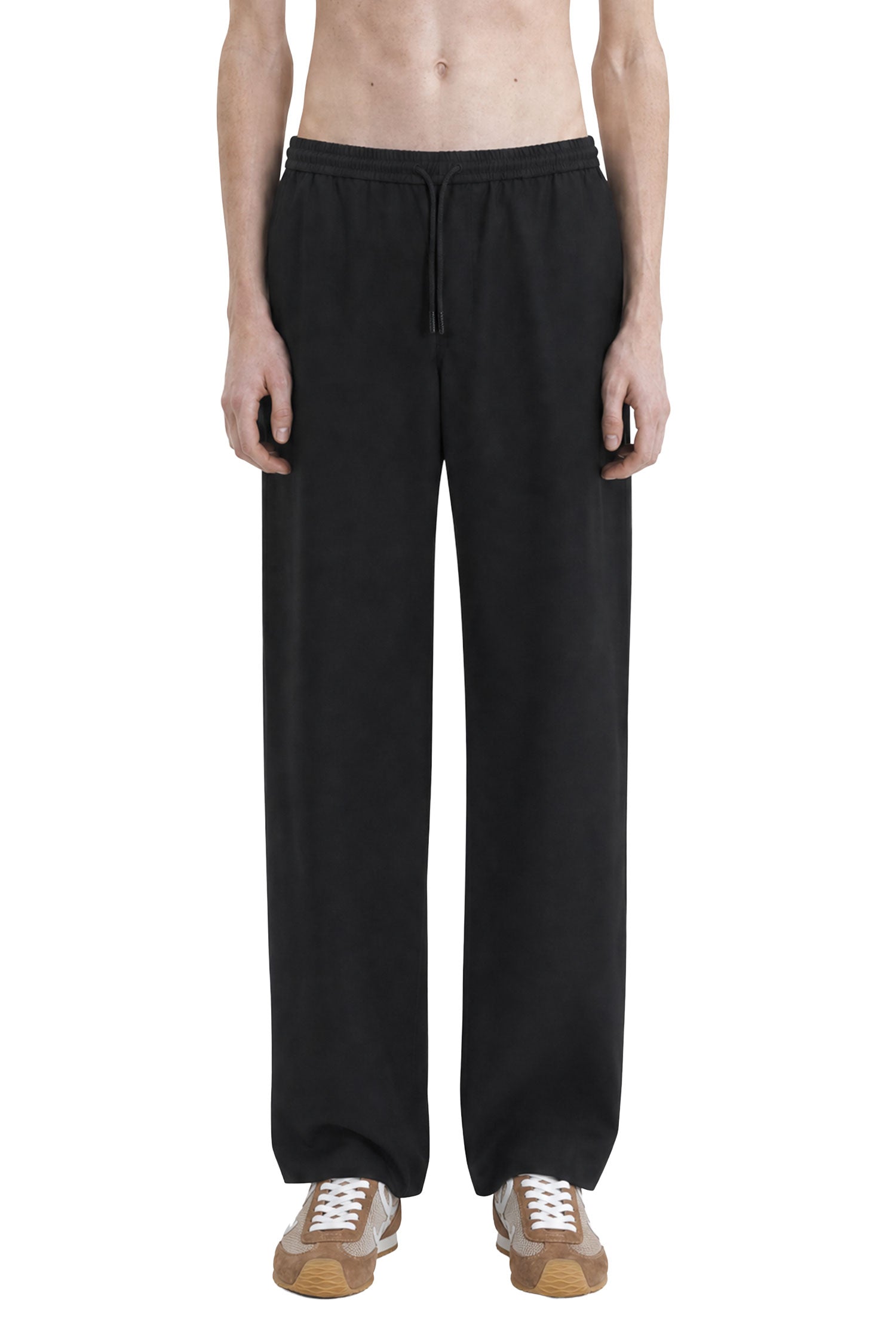 Loewe Drawstring Trousers in Wool, view 2
