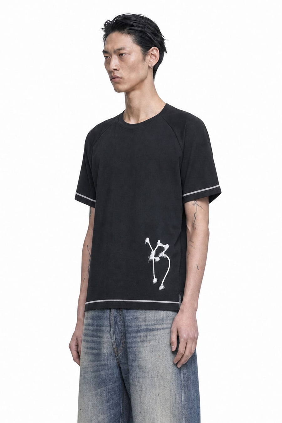Y-3 Chito Graphic Running T-Shirt, view 3