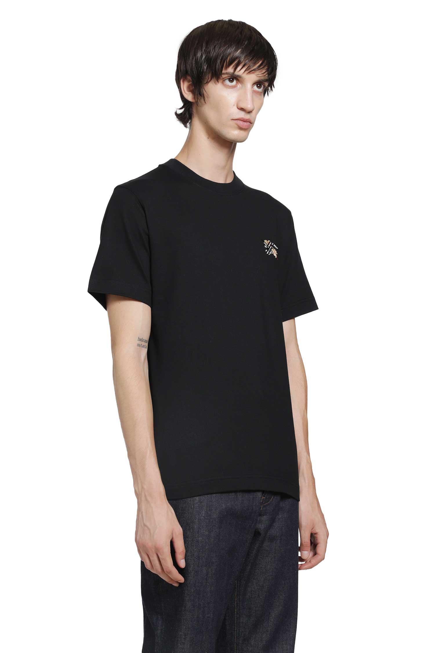 Burberry Knight Cotton T-Shirt, view 2