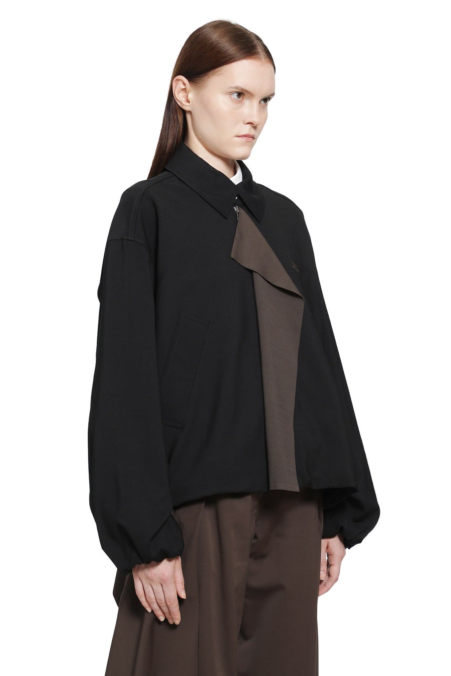 Loewe Viscose Wool Harrington Jacket, view 3