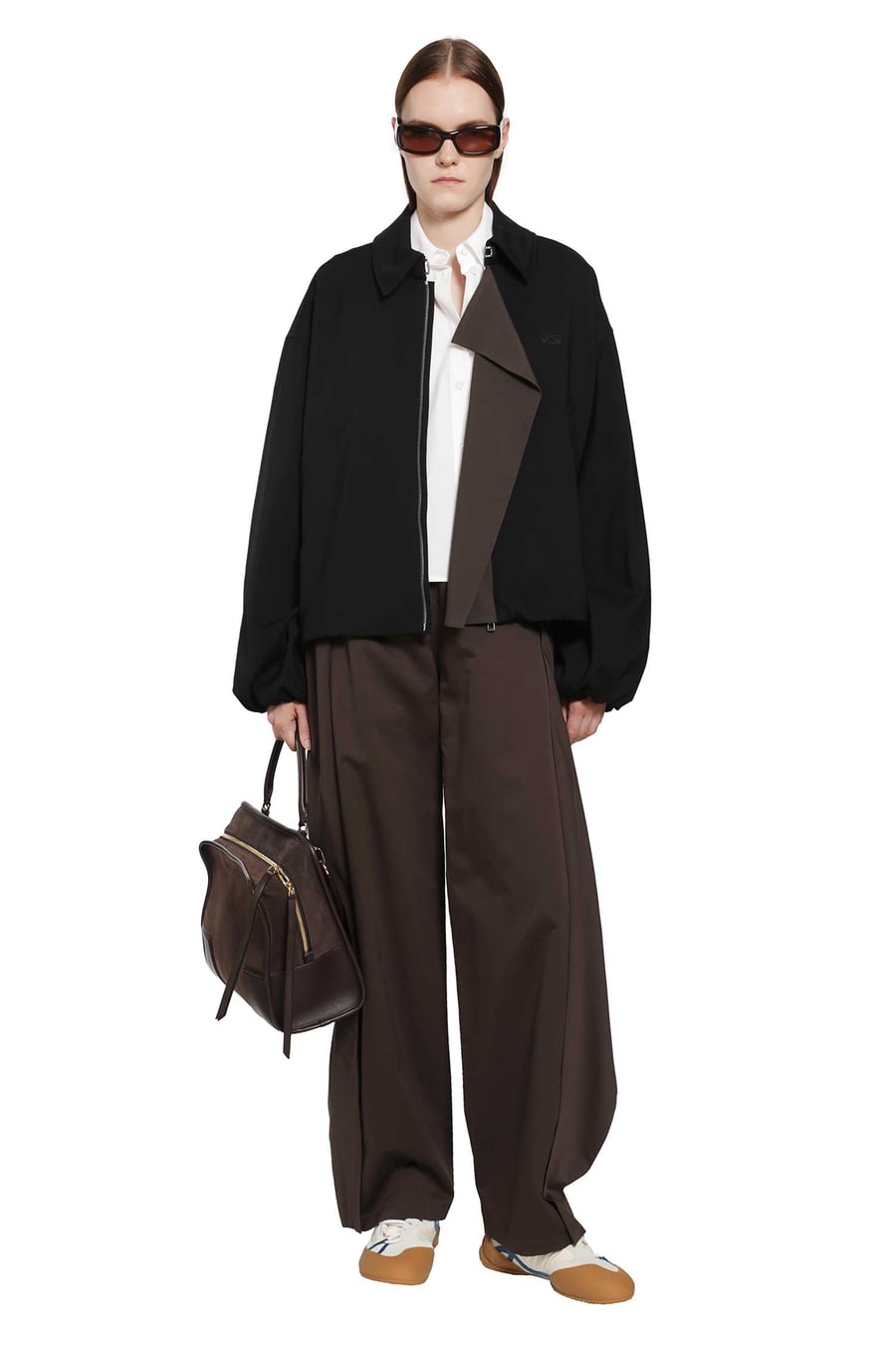 Loewe Viscose Wool Harrington Jacket, view 6
