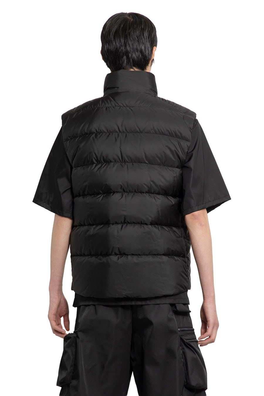 Prada Padded Re-Nylon Vest, view 4