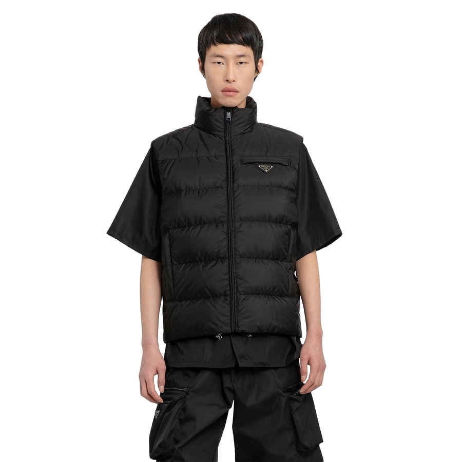 Prada Padded Re-Nylon Vest, view 6
