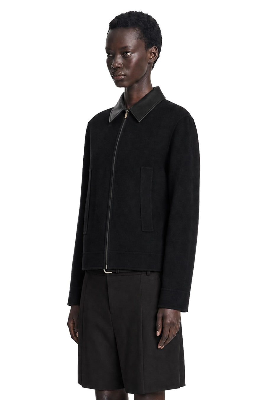 Max Mara Double Wool Cashmere and Silk Jacket, view 3