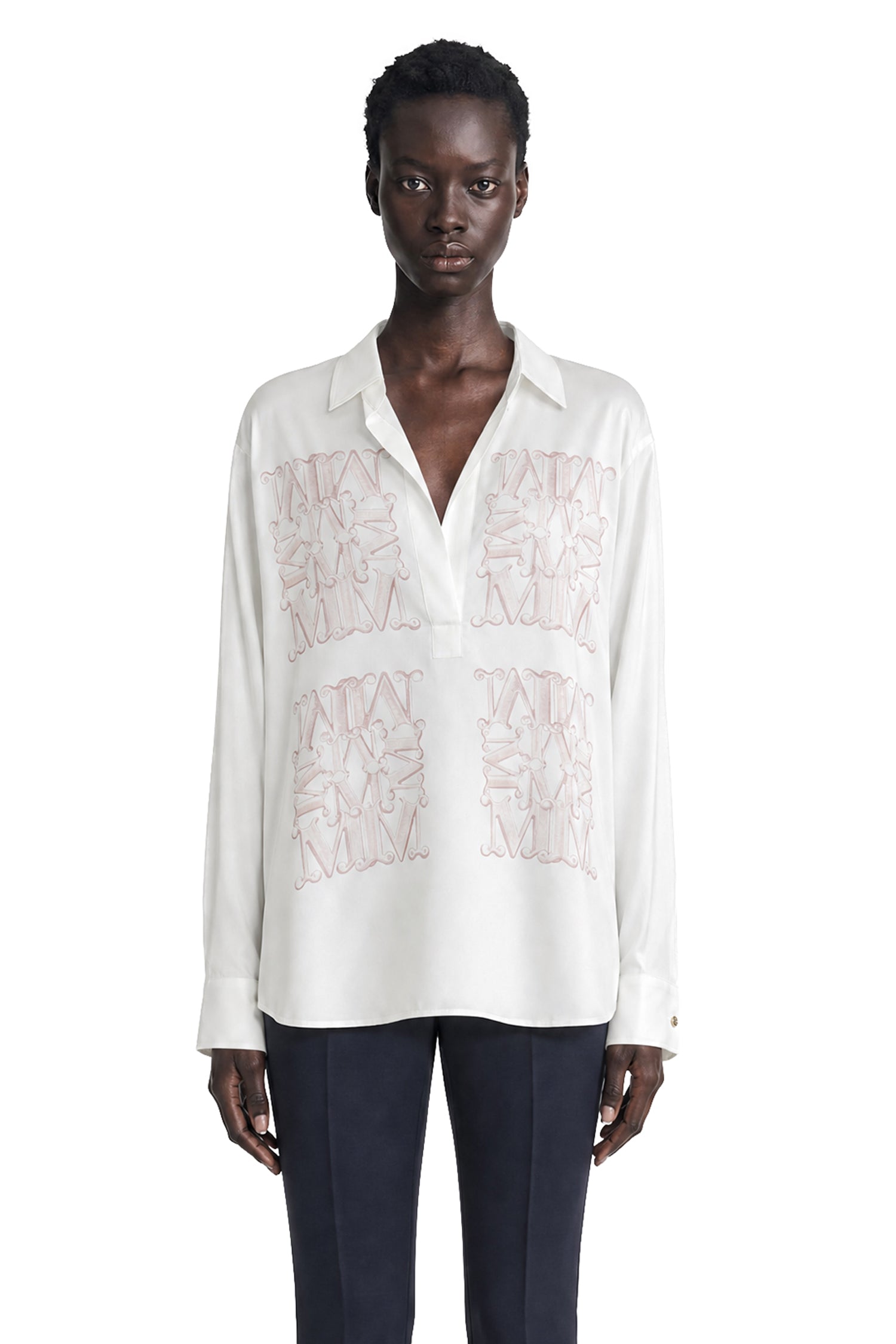 Max Mara Marabesque Silk Twill Shirt