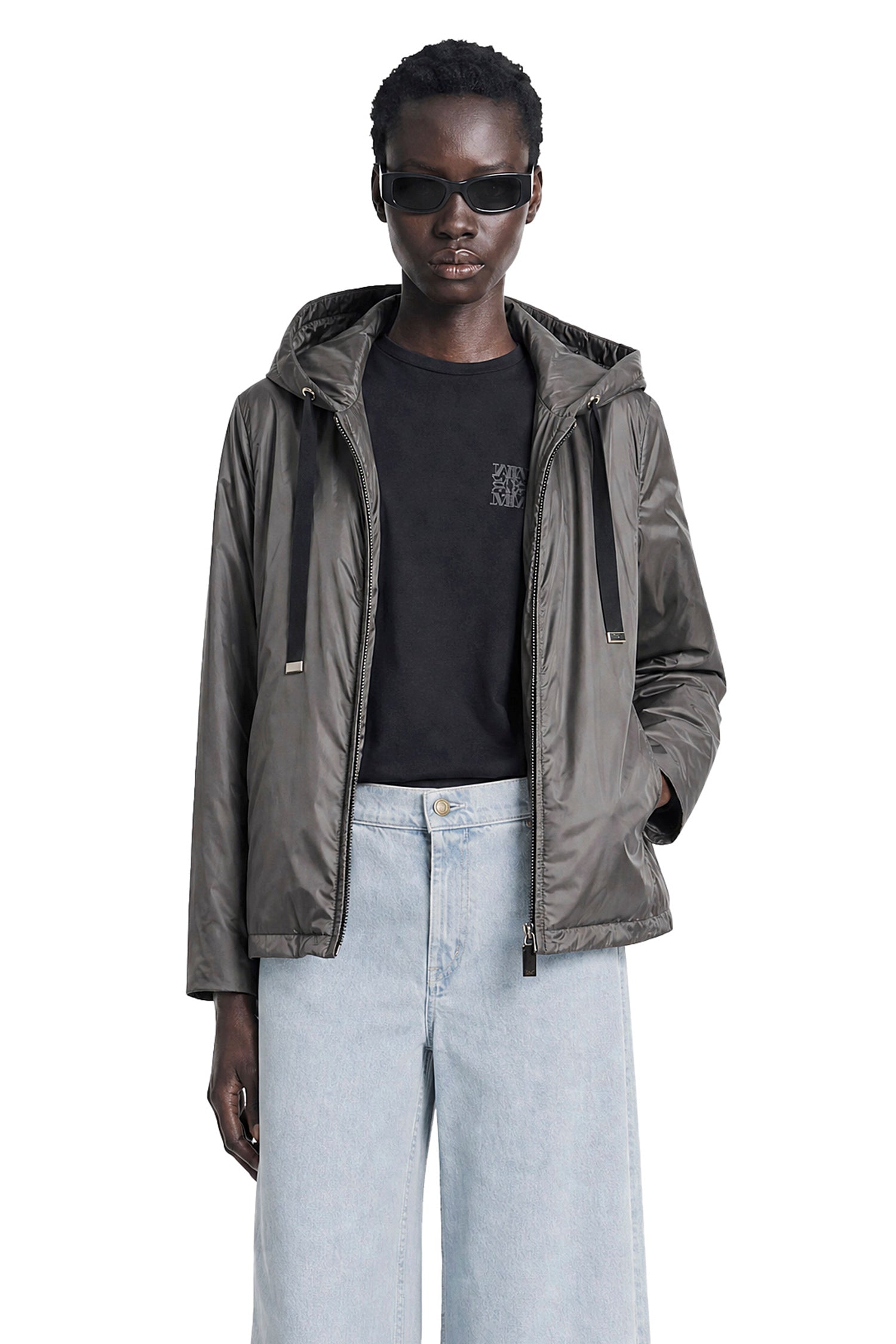 Max Mara Padded Water-Repellent Hooded Jacket