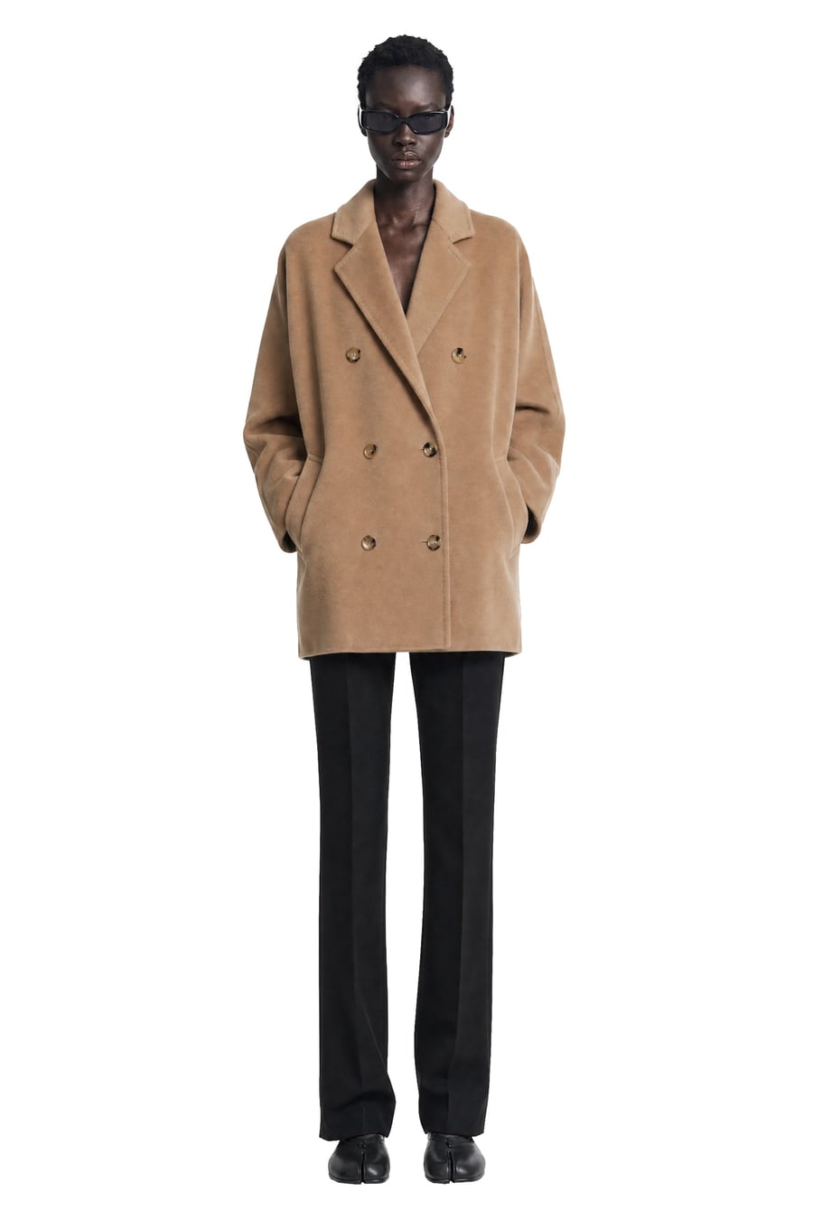 Max Mara Short Rebus Coat, view 4