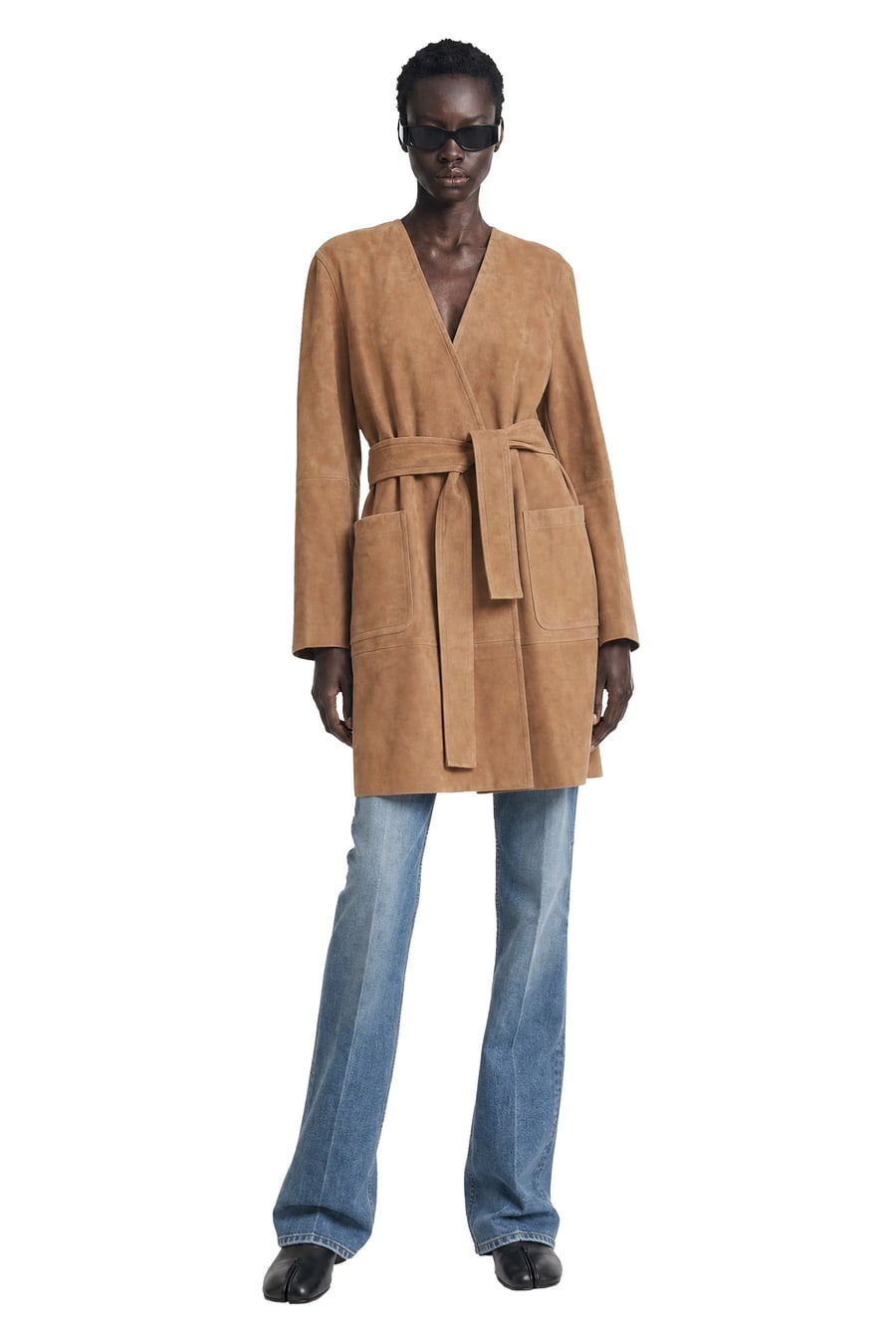 Max Mara Suede Duster Coat