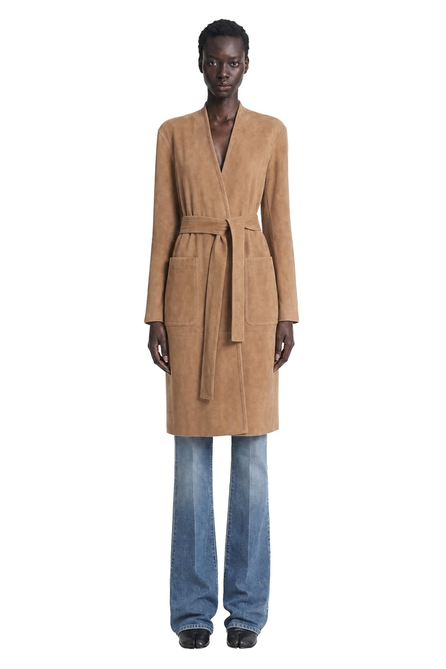 Max Mara Suede Duster Coat, view 2