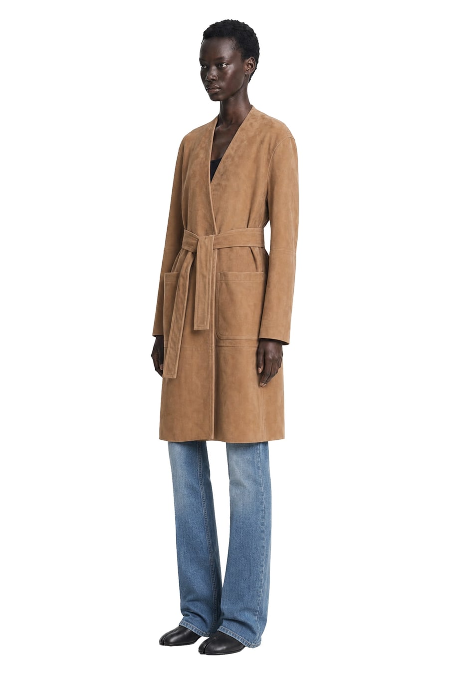 Max Mara Suede Duster Coat, view 3