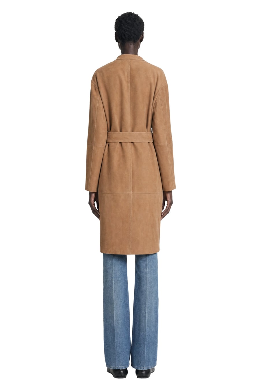 Max Mara Suede Duster Coat, view 4