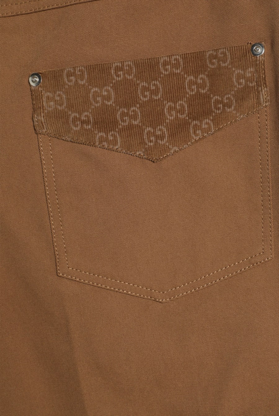 Gucci Cotton Cargo Bermudas, view 5