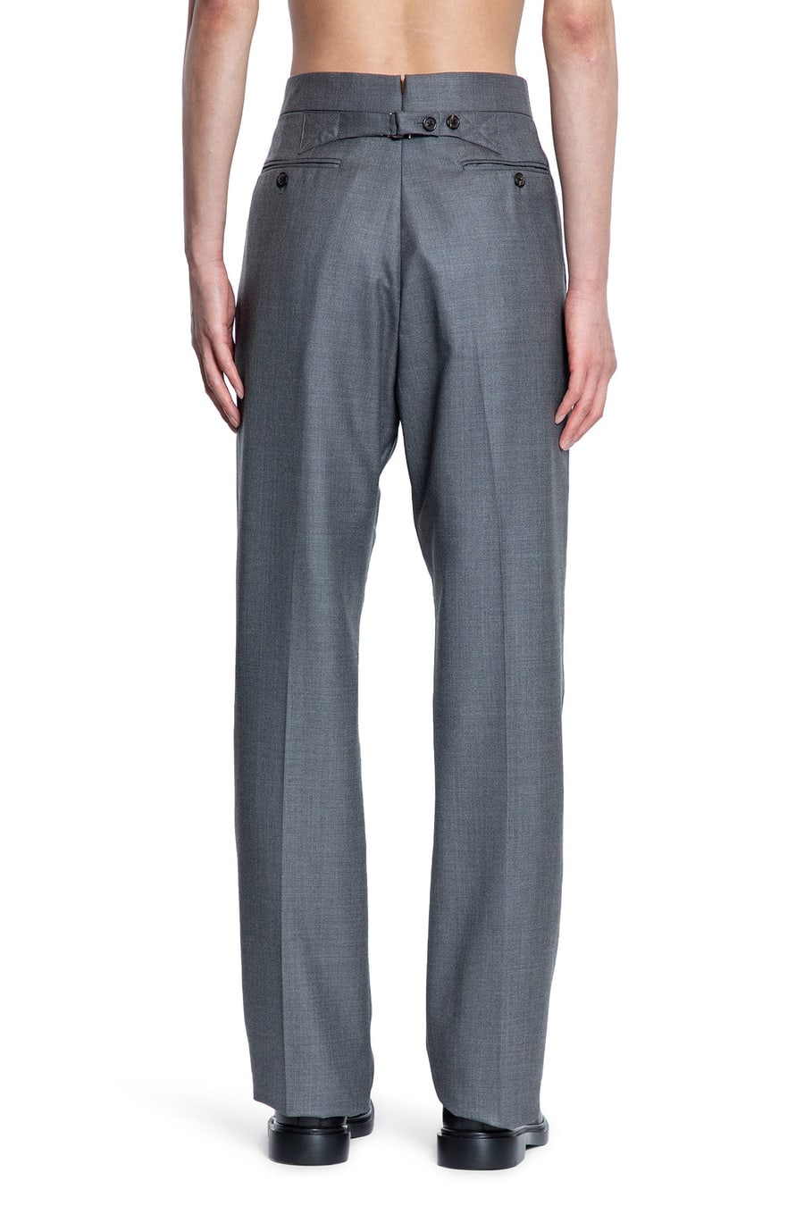 Thom Browne Super 120 s Twill Trousers, view 4
