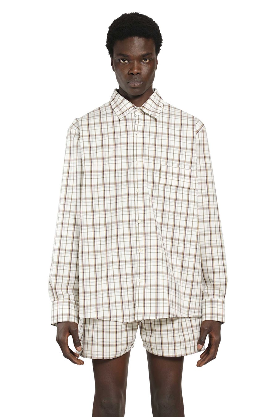 BRYAN JIMENEZ Check Shirt