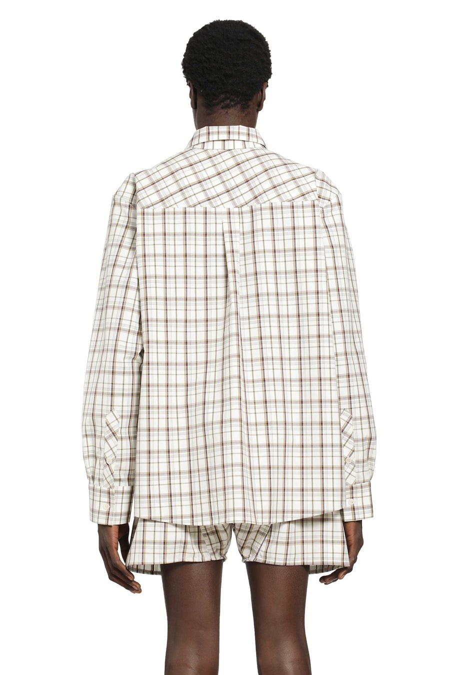 BRYAN JIMENEZ Check Shirt, view 3
