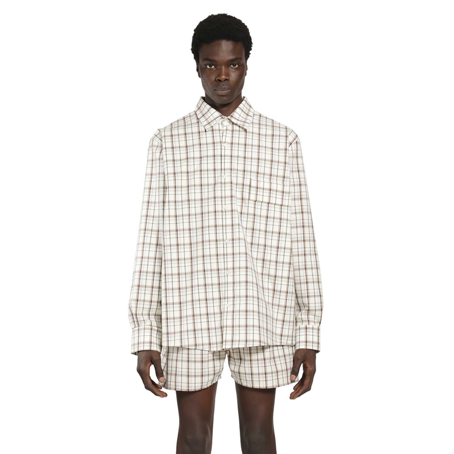 BRYAN JIMENEZ Check Shirt, view 4