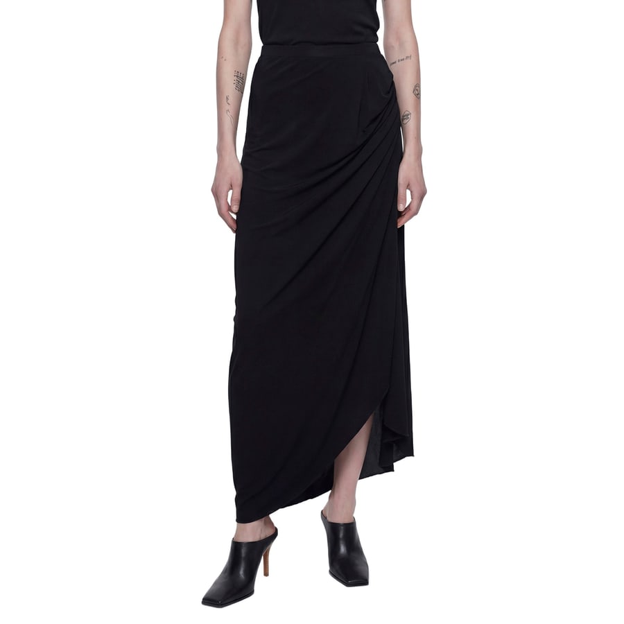 Alaïa Gathered Skirt, view 4