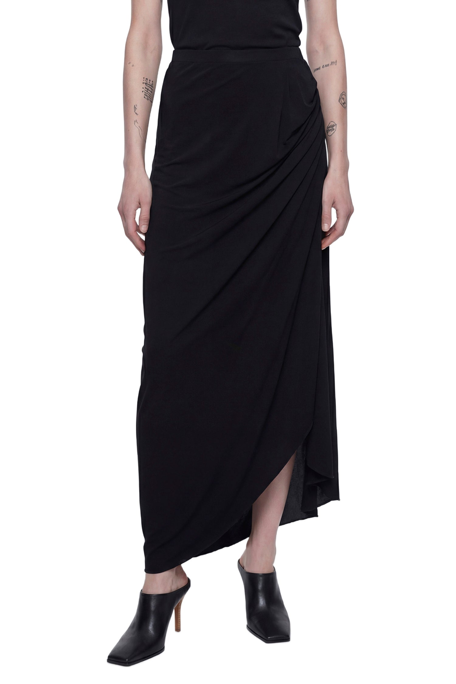Alaïa Gathered Skirt