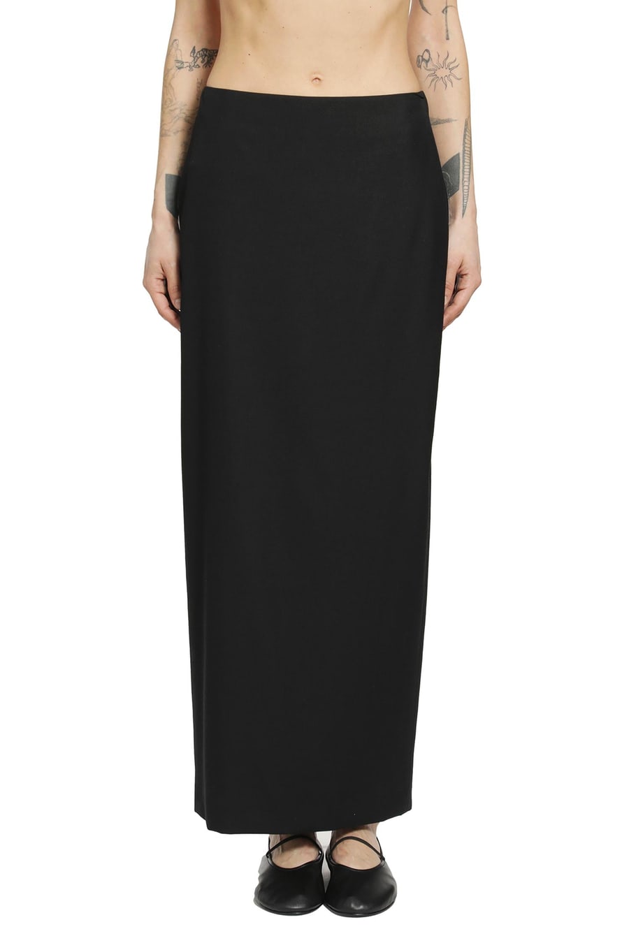 The Row Bartelle Wool Skirt, view 2