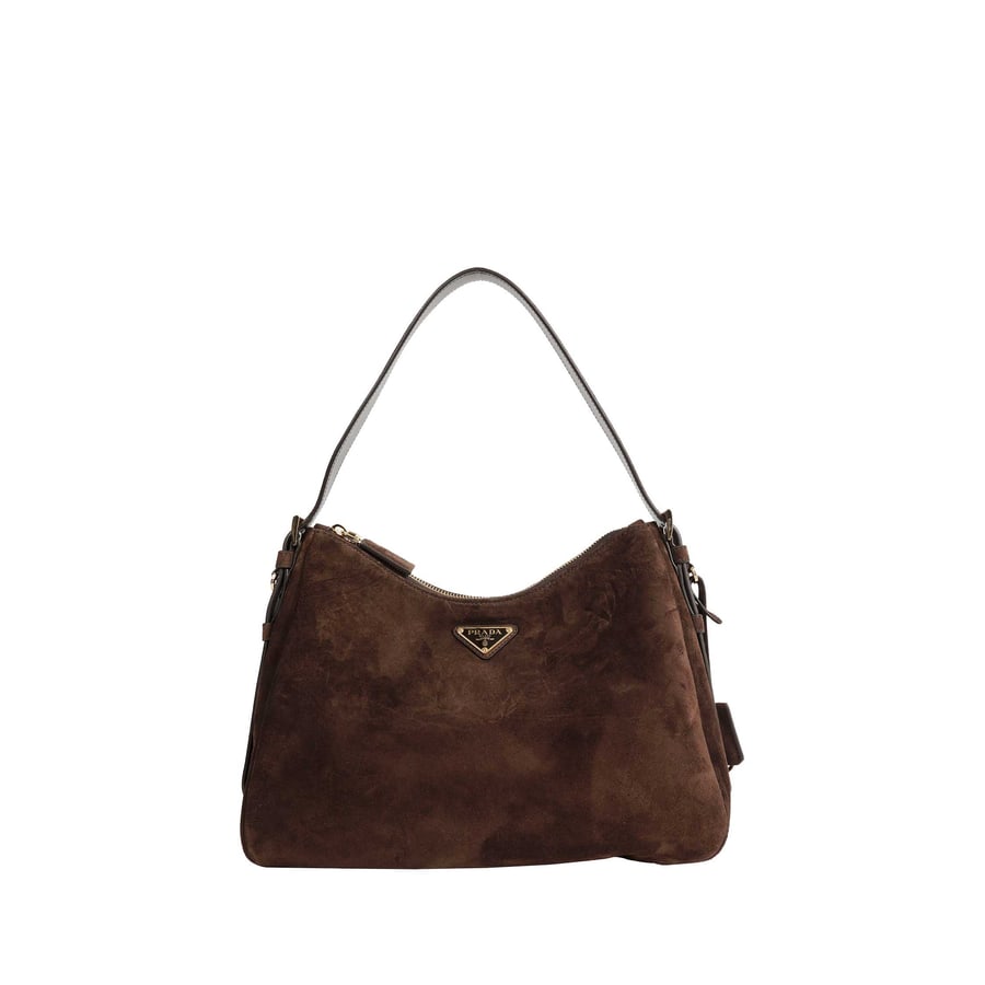 Prada Leather Top Handle Bag, view 5