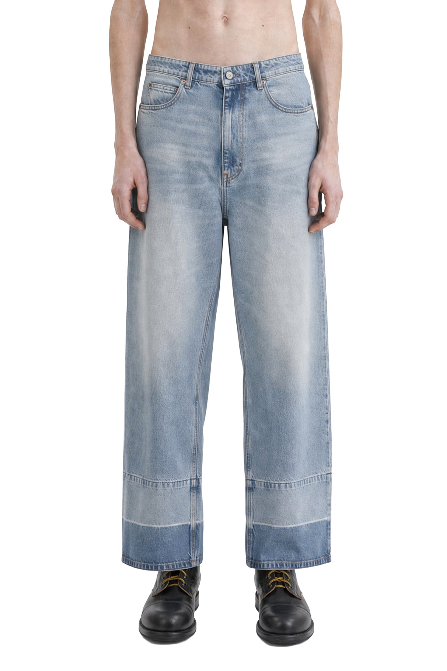 MM6 Maison Margiela Wide-leg Jeans, view 2