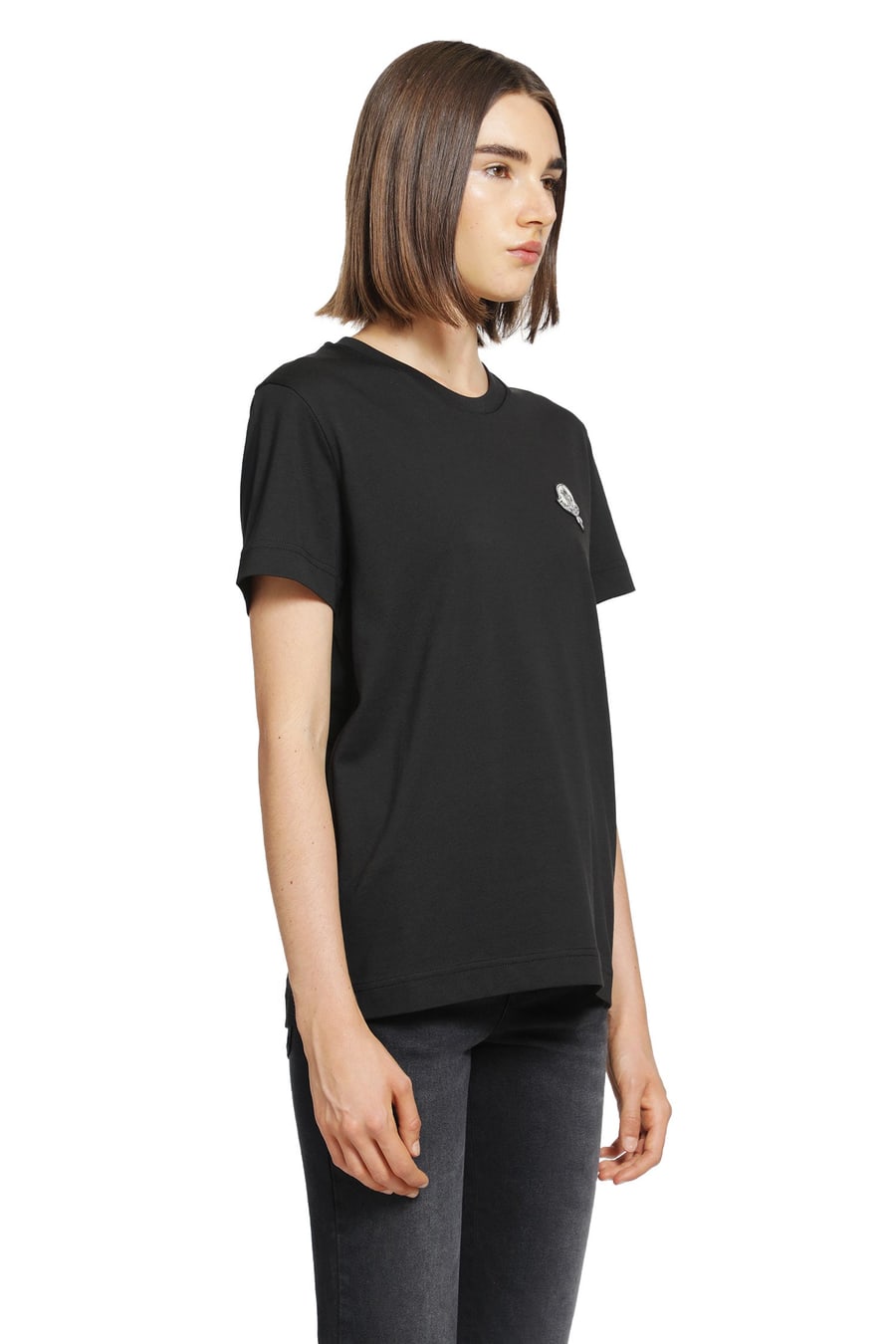 Moncler Logo Patch T-Shirt, view 2