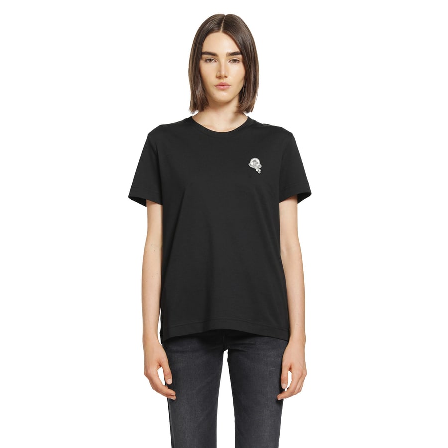 Moncler Logo Patch T-Shirt, view 5