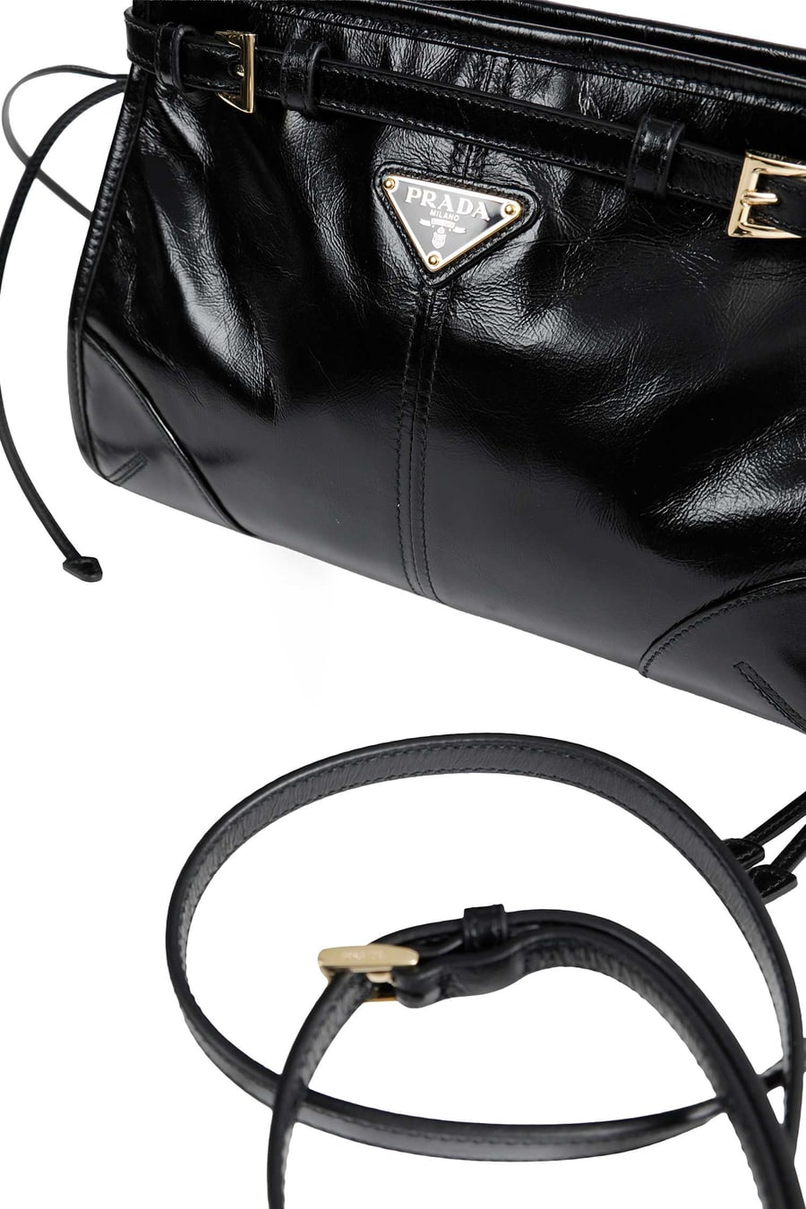 Prada Prada Bonnie Small Leather Bag, view 4