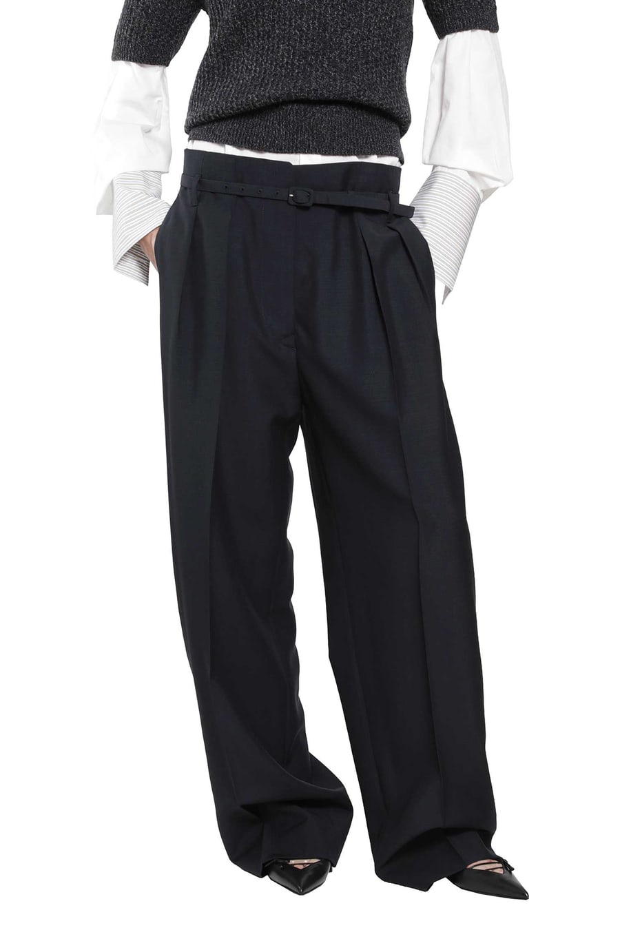 Prada Light Wool Mohair Trousers