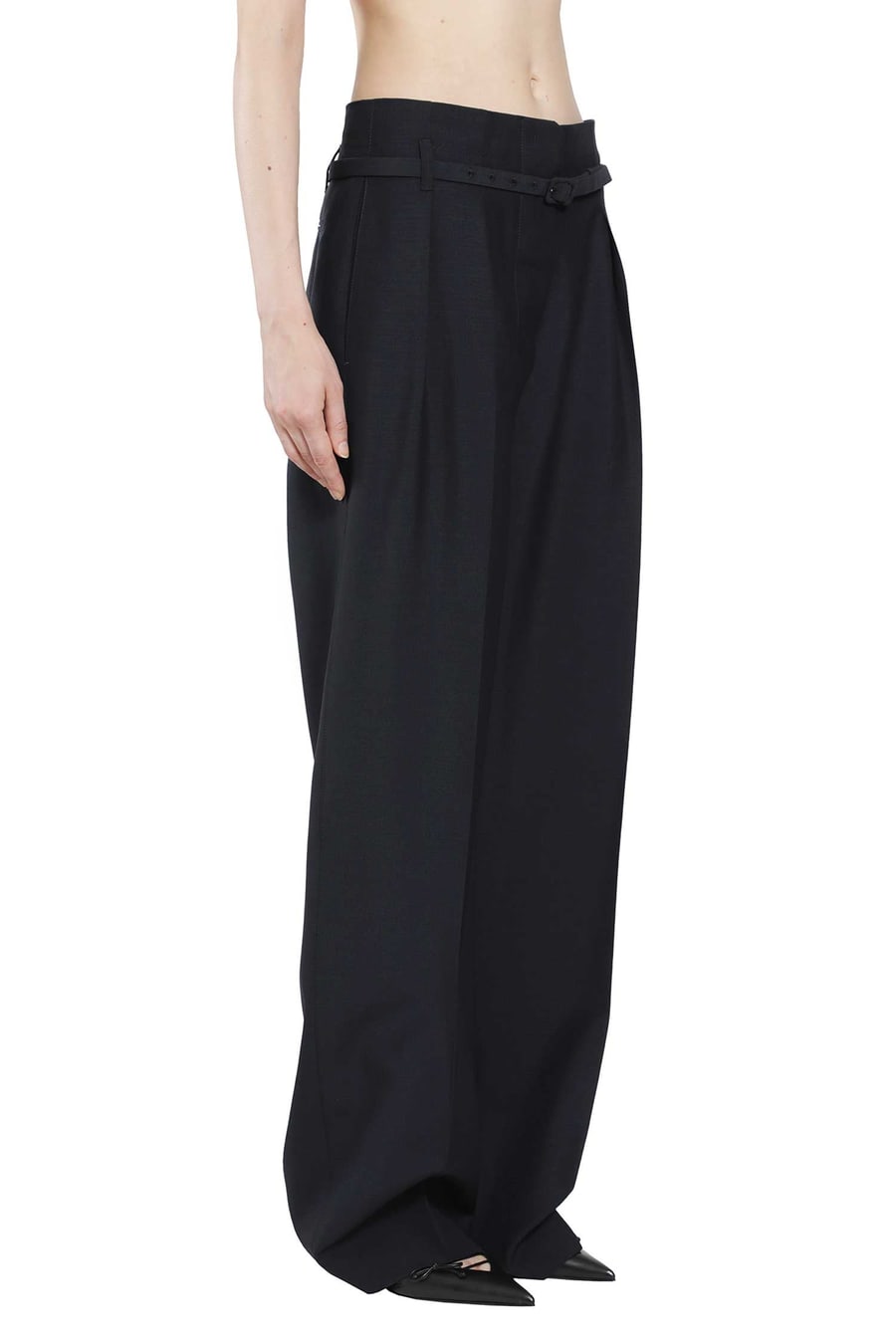 Prada Light Wool Mohair Trousers, view 3