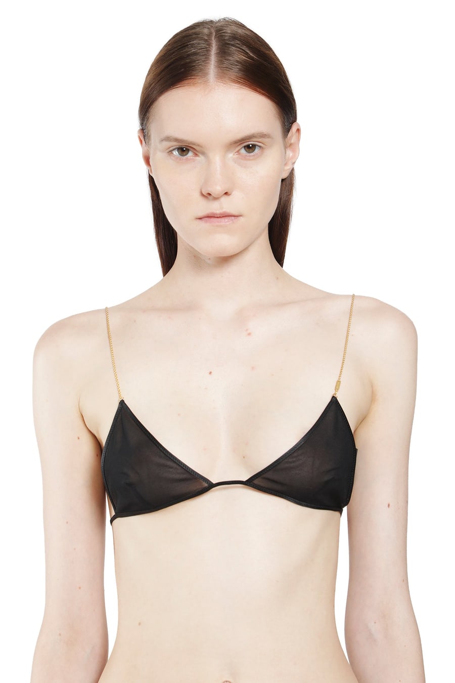 Saint Laurent Silk Bra