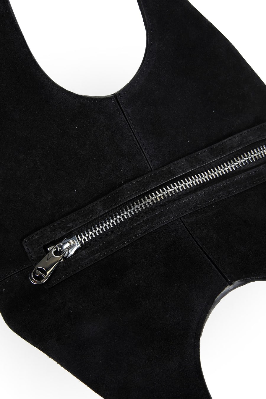 COPERNI Folded Suede Shoulder Bag, view 4