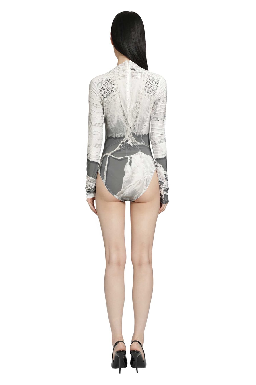 DILARA FINDIKOGLU Past Edges Bodysuit, view 3