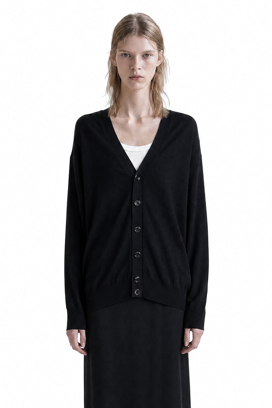 Lemaire Relaxed Twisted Cardigan, view 2
