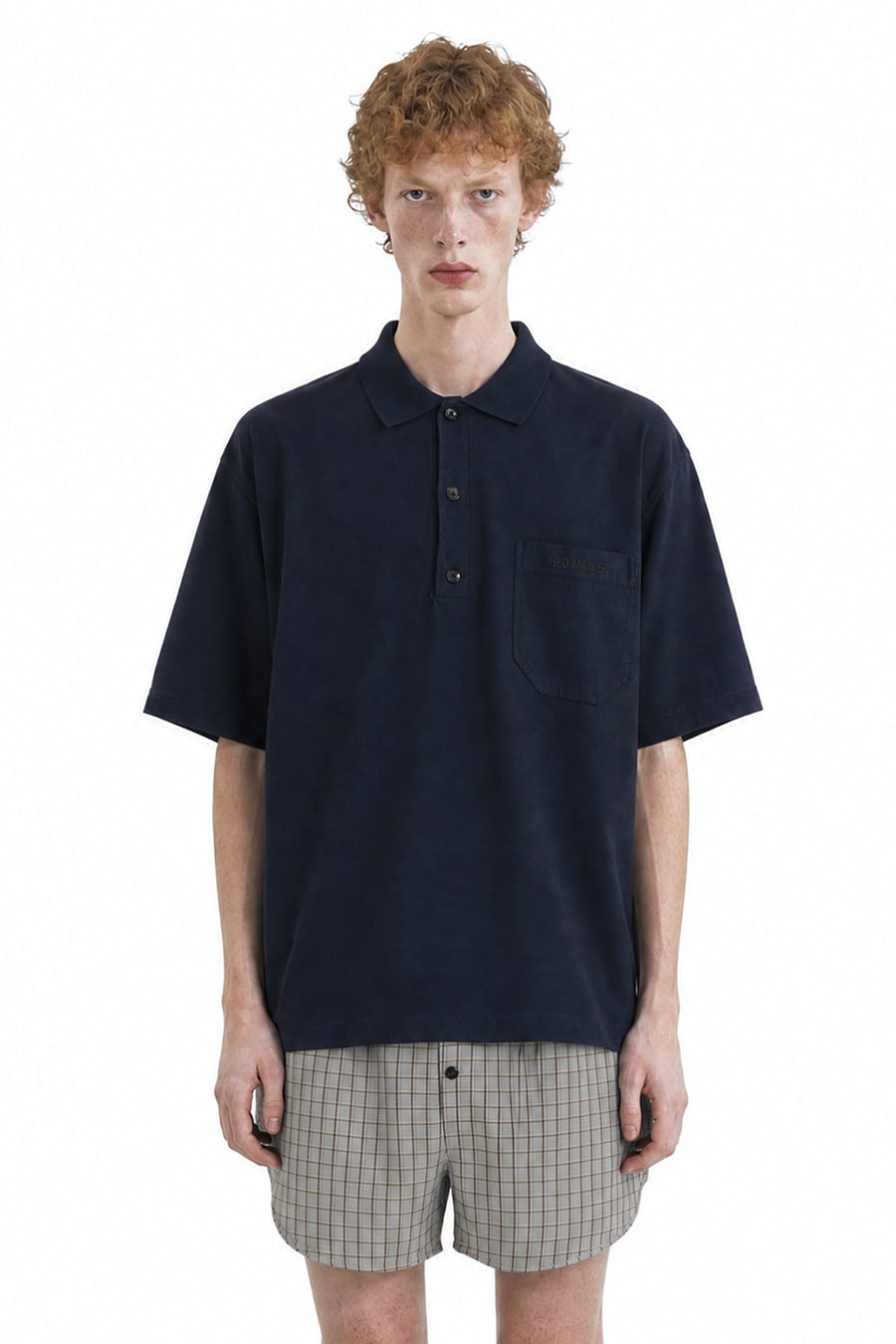HED MAYNER Embroidered Polo