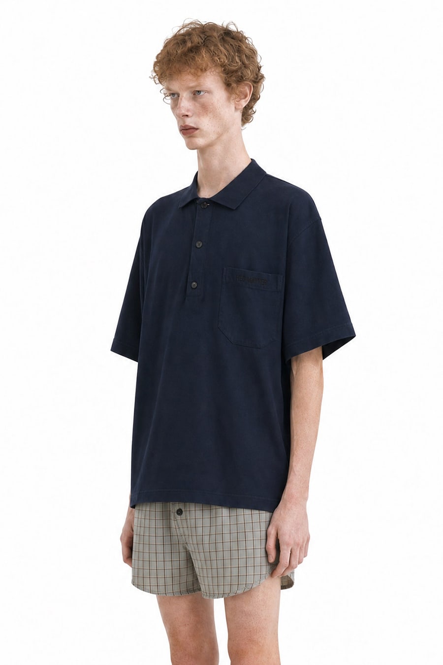 HED MAYNER Embroidered Polo, view 2