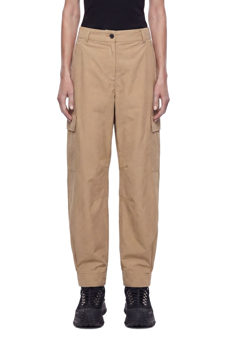 MONCLER GRENOBLE Froissé Technique Trousers, view 2