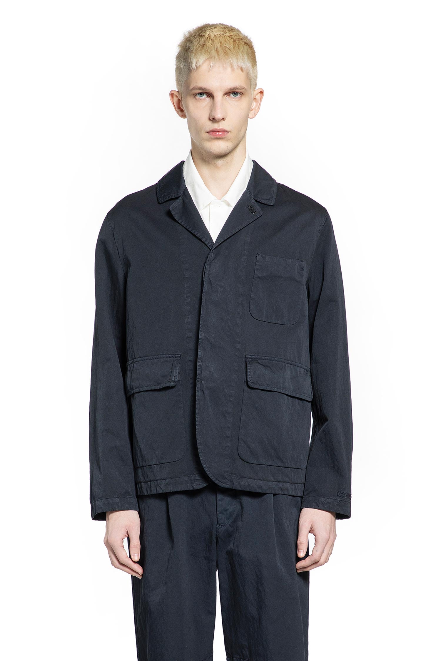 MASSIMO OSTI STUDIO Blazer in gabardine, view 2