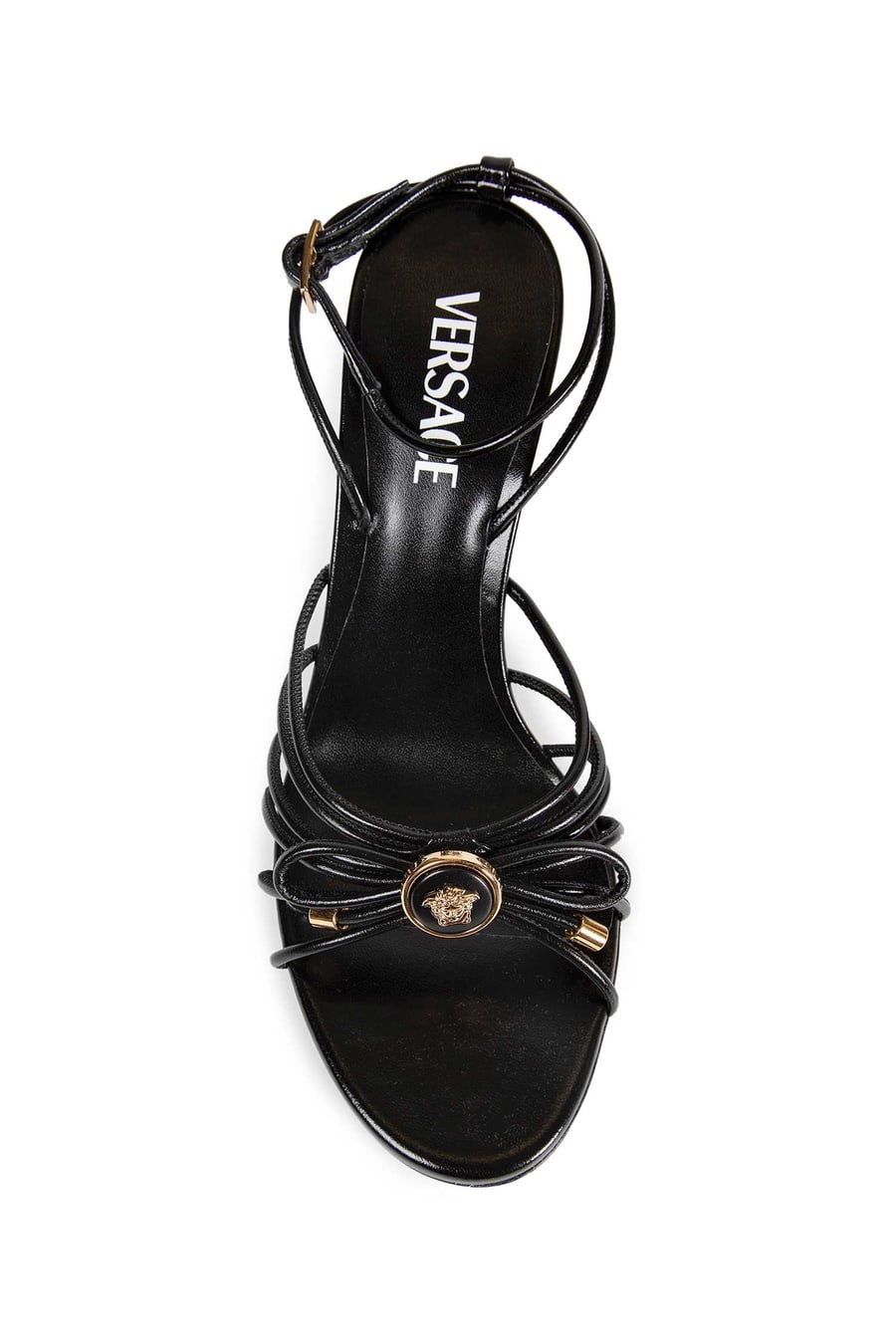 Versace Opera Bow Nappa Sandals, view 5